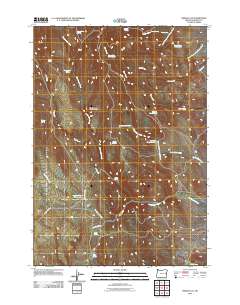 Swede Flat 2011 topographic map thumbnail