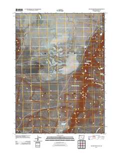 Square Mountain 2011 topographic map thumbnail