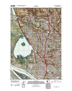 Vancouver 2011 topographic map thumbnail