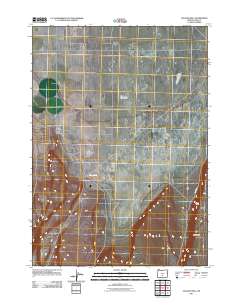 Vaughn Well 2011 topographic map thumbnail