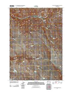 Venator Reservoir 2011 topographic map thumbnail