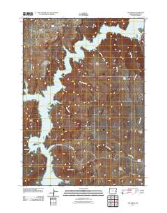 The Elbow 2011 topographic map thumbnail