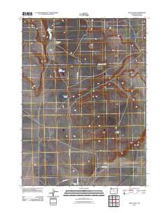 Walls Lake 2011 topographic map thumbnail