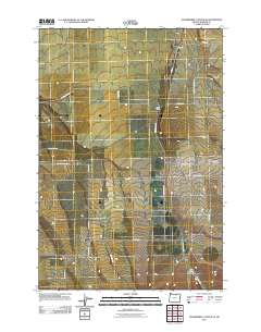 Strawberry Canyon SE 2011 topographic map thumbnail