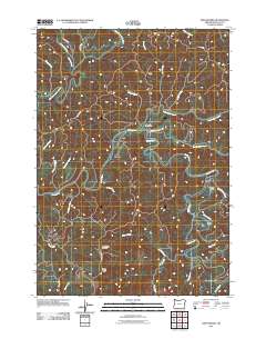Twin Sisters 2011 topographic map thumbnail