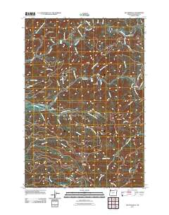 The Peninsula 2011 topographic map thumbnail