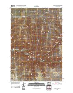 Schott Canyon 2011 topographic map thumbnail