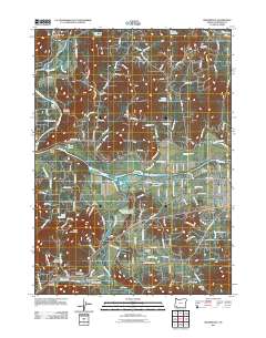 Wilderville 2011 topographic map preview