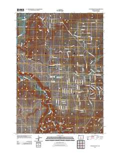 Stearns Butte 2011 topographic map thumbnail