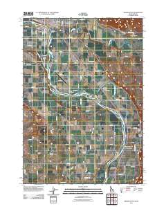 Weiser South 2011 topographic map thumbnail