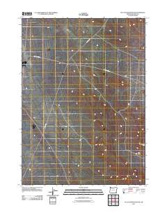 Flat Top Mountain SE 2011 topographic map thumbnail