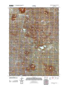 Frederick Butte 2011 topographic map thumbnail