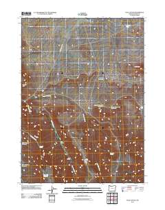 Pole Canyon 2011 topographic map thumbnail