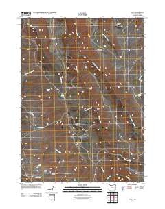 The V 2011 topographic map thumbnail