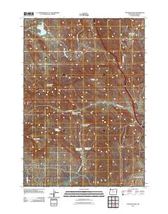 Tub Mountain 2011 topographic map thumbnail