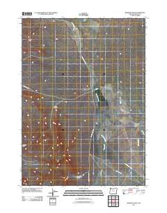 Bowden Ranch 2011 topographic map thumbnail