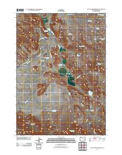 South Fork Reservoir 2011 topographic map thumbnail