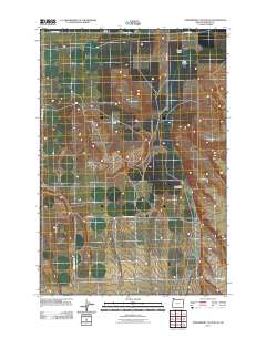 Strawberry Canyon NE 2011 topographic map thumbnail
