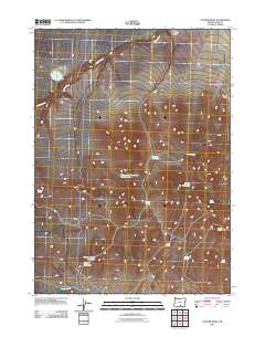 Cooper Draw 2011 topographic map thumbnail