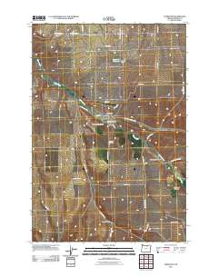 Lexington 2011 topographic map thumbnail