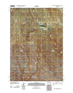Birch Creek Meadow 2011 topographic map thumbnail
