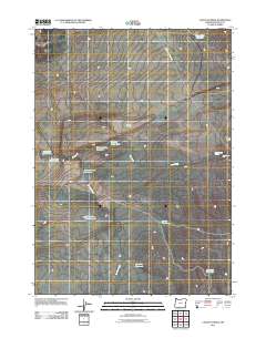 Caviatta Ridge 2011 topographic map thumbnail