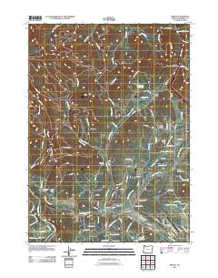 Merlin 2011 topographic map thumbnail