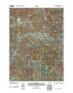 Obenchain Mountain 2011 topographic map thumbnail
