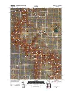 Bronx Canyon 2011 topographic map thumbnail