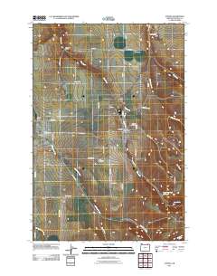 Athena 2011 topographic map thumbnail