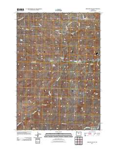Arrastra Butte 2011 topographic map thumbnail