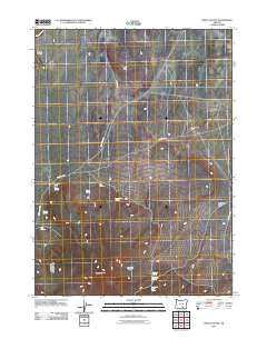 Beatys Butte 2011 topographic map thumbnail