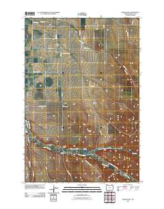Bowlus Hill 2011 topographic map thumbnail
