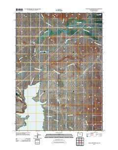 Antelope Reservoir 2011 topographic map thumbnail