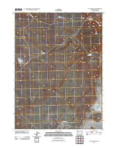 Acty Mountain 2011 topographic map thumbnail
