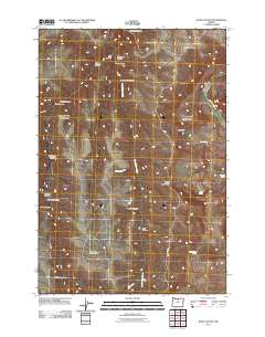 Bath Canyon 2011 topographic map thumbnail