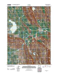 Bonanza 2011 topographic map thumbnail