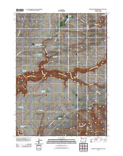 Brewster Reservoir 2011 topographic map thumbnail