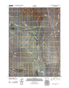 Bowden Waterhole 2011 topographic map thumbnail