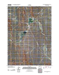 Anderson Reservoir 2011 topographic map thumbnail