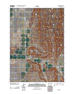 Crane 2011 topographic map thumbnail