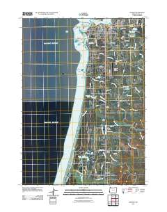 Bandon 2011 topographic map thumbnail