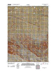 Brothers SW 2011 topographic map thumbnail