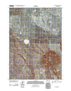 Alkali Lake 2011 topographic map thumbnail