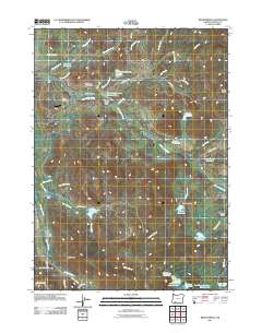 Brownsboro 2011 topographic map thumbnail