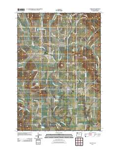 Carlton 2011 topographic map thumbnail
