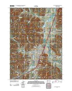 Cottage Grove 2011 topographic map thumbnail