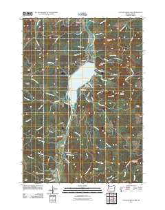 Cottage Grove Lake 2011 topographic map thumbnail