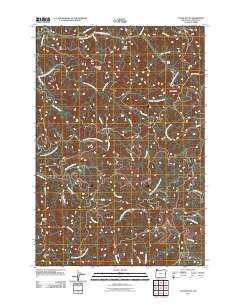 Cedar Butte 2011 topographic map thumbnail