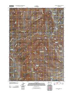 Chicken Spring 2011 topographic map thumbnail